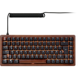 Sharkoon clavier gaming Bois/Noir, Layout DE, Gateron G Pro 3.0 Yellow