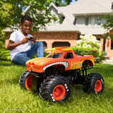 Spin Master Monster Jam, Monster truck El Toro Loco RC avec brumisateur à effets de fumée, échelle 1:15, jouets pour garçons et filles à partir de 3 ans, Voiture télécommandée Monster Jam , Monster truck El Toro Loco RC avec brumisateur à effets de fumée, échelle 1:15, jouets pour garçons et filles à partir de 3 ans, Monster truck, 4 an(s), Plastique, Noir, Orange