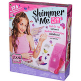 Spin Master Shimmer Me Body Art Cool Maker, Bricolage Cool Maker Shimmer Me Body Art, Kit de tatouage pour enfants, 7 an(s), Multicolore