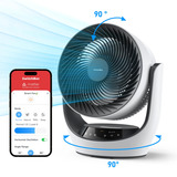 SwitchBot ventilateur à air pulsé intelligent Blanc
