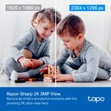 TP-Link TC71 caméra de sécurité Dôme Caméra de sécurité IP Intérieure 2304 x 1296 pixels Bureau, Caméra de surveillance Blanc/Noir, Caméra de sécurité IP, Intérieure, Sans fil, Amazon Alexa & Google Assistant, 2400 MHz, Bureau