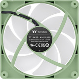 Thermaltake CT140 ARGB Sync PC Cooling Fan Matcha Green ventilateurs de boîtier Vert clair, 2 pièces, 140 x 140 x 25 mm, PWM