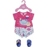 ZAPF Creation BABY born - Pyjama de bain avec chaussures Set poupée, Accessoires de poupée BABY born Bath Pyjamas with Shoes, Ensemble d'habits de poupée, 3 an(s), 182,5 g