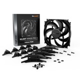 be quiet! Silent Wings Pro 4 PWM ventilateur de boîtier Noir, 140 x 140 x 25 mm