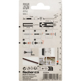 fischer Cheville pour béton cellulaire FPX M8 