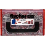 fischer FixTainer - DUOPOWER & DUOSEAL, Cheville Gris clair/Rouge