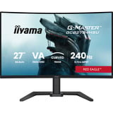 iiyama G-Master GCB2784HSU-B1 27" Moniteur gaming incurvé Noir, 1x DisplayPort, 2x HDMI, 2x USB-A, 240 Hz, 68,6 cm (27"), 1920 x 1080 pixels, Full HD, LCD, Noir