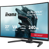 iiyama G-Master GCB2784HSU-B1 27" Moniteur gaming incurvé Noir, 1x DisplayPort, 2x HDMI, 2x USB-A, 240 Hz, 68,6 cm (27"), 1920 x 1080 pixels, Full HD, LCD, Noir