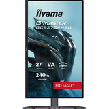iiyama G-Master GCB2784HSU-B1 27" Moniteur gaming incurvé Noir, 1x DisplayPort, 2x HDMI, 2x USB-A, 240 Hz, 68,6 cm (27"), 1920 x 1080 pixels, Full HD, LCD, Noir