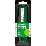 ADATA Premier module de mémoire 8 Go 1 x 8 Go DDR4, Mémoire vive Vert, 8 Go, 1 x 8 Go, DDR4, 3200 MHz, 288-pin DIMM