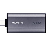 ADATA SC750 500 Go USB Type-C 3.2 Gen 2 (3.1 Gen 2) Gris SSD externe Noir/Titane, 500 Go, USB Type-C, 3.2 Gen 2 (3.1 Gen 2), 1050 Mo/s, 10 Gbit/s, Gris
