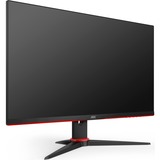 AOC G2 27G2AE/BK LED display 68,6 cm (27") 1920 x 1080 pixels Full HD Noir, Rouge, Moniteur gaming Noir/Rouge, 68,6 cm (27"), 1920 x 1080 pixels, Full HD, LED, 4 ms, Noir, Rouge