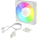 ARCTIC BioniX P14 A-RGB ventilateur de boîtier Blanc, 140 x 140 x 28 mm, PWM