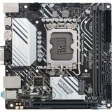 ASUS PRIME H610I-PLUS-CSM Intel H610 LGA 1700 mini ITX carte mère socket 1700 Intel, LGA 1700, Intel® Celeron®, Intel® Core™ i3, Intel® Core™ i5, Intel® Core™ i7, Intel® Core™ i9,..., DDR5-SDRAM, 96 Go, DIMM