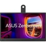 ASUS ZenScreen MB169CK écran plat de PC 39,6 cm (15.6") 1920 x 1080 pixels Full HD LCD Noir Moniteur Noir, 1x Mini HDMI, 2x USB-C, 39,6 cm (15.6"), 1920 x 1080 pixels, Full HD, LCD, 5 ms, Noir