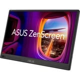 ASUS ZenScreen MB169CK écran plat de PC 39,6 cm (15.6") 1920 x 1080 pixels Full HD LCD Noir Moniteur Noir, 1x Mini HDMI, 2x USB-C, 39,6 cm (15.6"), 1920 x 1080 pixels, Full HD, LCD, 5 ms, Noir