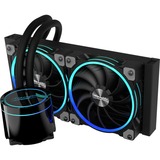 Alpenföhn Gletscherwasser 240 AiO RGB, Watercooling Noir, Connecteur de ventilateur PWM à 4 broches