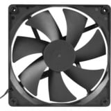 Alphacool Ventilateur Core 140mm PWM 2500rpm ventilateur de boîtier Noir, 140 x 140 x 25 mm