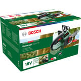 Bosch UniversalChain 18, Scie à chaîne Vert/Noir, 20 cm, 4,5 m/s, 1,1 mm, 0,08 L, Batterie, 3,7 m/s²