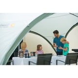 Coleman Event Shelter XL 4500 x 4500 m Blanc Polyester, Pavillon Gris clair/gris, Blanc, Monochromatique, Polyester, Acier, 4500 x 4500 m, 22 kg