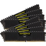 Corsair 256 Go DDR4-3600 Octa-Kit, Mémoire vive Noir, CMK256GX4M8D3600C18, Vengeance LPX, XMP