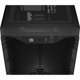 Corsair 3200D RS Smoke boîtier midi tower Gris foncé | 1x USB-A | 1x USB-C | Verre Trempé