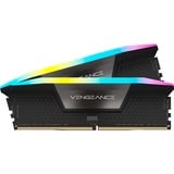 Corsair 64 Go DDR5-6000 Kit, Mémoire vive Gris, CMH64GX5M2B6000Z30, Vengeance RGB