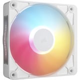 Corsair iCUE LINK RX120 II RGB PWM PC Fan Expansion ventilateur de boîtier Blanc, 120 x 129 x 26 mm