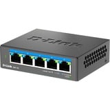 D-Link Switch non administrable 5 ports multi-Gigabit 2,5G 5G, Non-géré, L2, 2.5G Ethernet (100/1000/2500)