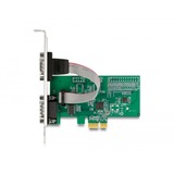 DeLOCK Carte PCIe x1 vers 2x Série RS-232, Carte d'interface 