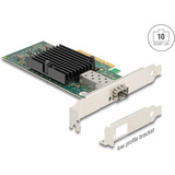 DeLOCK PCIe x8 10 Gigabit LAN 1x SFP+, Carte réseau 