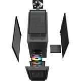 DeepCool CG540 boîtier midi tower Noir | 2x USB-A | Verre Trempé