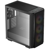 DeepCool CG540 boîtier midi tower Noir | 2x USB-A | Verre Trempé