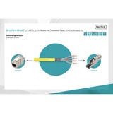 Digitus Câble d'installation professionnel Cat.7a S/FTP simplex, Cca Jaune