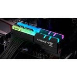 G.Skill Trident Z RGB F4-4600C20D-32GTZR module de mémoire 32 Go 2 x 16 Go DDR4 4600 MHz, Mémoire vive Noir, 32 Go, 2 x 16 Go, DDR4, 4600 MHz, 288-pin DIMM, Noir