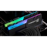 G.Skill Trident Z RGB F4-4600C20D-32GTZR module de mémoire 32 Go 2 x 16 Go DDR4 4600 MHz, Mémoire vive Noir, 32 Go, 2 x 16 Go, DDR4, 4600 MHz, 288-pin DIMM, Noir