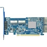 HighPoint Rocket 7628A PCIe Gen5 x16 vers 4-MCIOx8 NVMe RAID Adapter, Carte RAID 