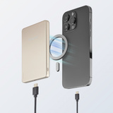 Intenso Powerbank sans fil magnétique MW5000 Champagne Champagne