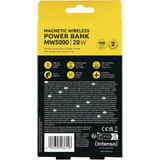 Intenso Powerbank sans fil magnétique MW5000 Champagne Champagne
