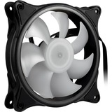 Inter-Tech Argus RS-081 RGB Boitier PC Ventilateur 12 cm Noir, Blanc, Ventilateur de boîtier Noir, Ventilateur, 12 cm, 1200 tr/min, 30 dB, Noir, Blanc