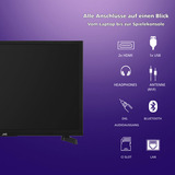 JVC LT-24VAH3455 24" TV LED Noir