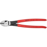 KNIPEX 74 01 250 pince Pinces coupantes diagonales, Tenailles de cran Rouge, Pinces coupantes diagonales, Sulfate de chondroïtine, Plastique, Rouge, 25 cm, 391 g