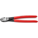 KNIPEX 74 01 250 pince Pinces coupantes diagonales, Tenailles de cran Rouge, Pinces coupantes diagonales, Sulfate de chondroïtine, Plastique, Rouge, 25 cm, 391 g