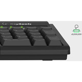 KeySonic clavier Noir, Layout DE, Rubberdome