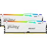 Kingston FURY 32 Go DDR5-5600 (2x 16 Go) mémoire vive Blanc, KF556C36BWEAK2-32, XMP 3.0, EXPO