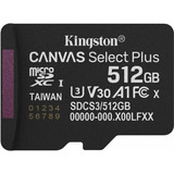 Kingston SDCS3/512GBSP, Carte mémoire Noir