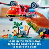 LEGO City - L’avion de sauvetage des pompiers, Jouets de construction 60413