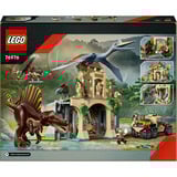 LEGO Jurassic World Mission aérienne avec le spinosaure et le quetzalcoatlus, Jouets de construction Jeu de construction, 8 an(s), Plastique, 984 pièce(s), 1,77 kg
