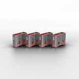 Lindy 40460 bloqueur de port USB Type-A Rose Acrylonitrile-Butadiène-Styrène (ABS) 10 pièce(s), Dispositif antivol Rouge, Bloqueur de port, USB Type-A, Rose, Acrylonitrile-Butadiène-Styrène (ABS), 10 pièce(s), Sac en polyéthylène