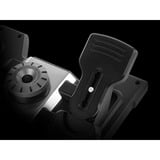 Logitech G Saitek Pro Flight Rudder Pedals, Pédales simulation de vol, PC, Analogique/Numérique, Avec fil, USB 2.0, Noir, Argent